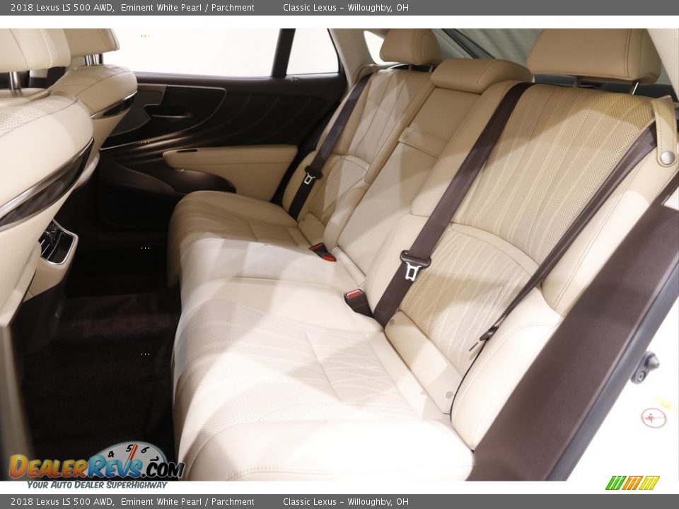 Rear Seat of 2018 Lexus LS 500 AWD Photo #19