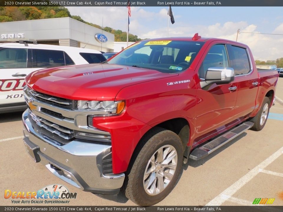 2020 Chevrolet Silverado 1500 LTZ Crew Cab 4x4 Cajun Red Tintcoat / Jet Black Photo #2