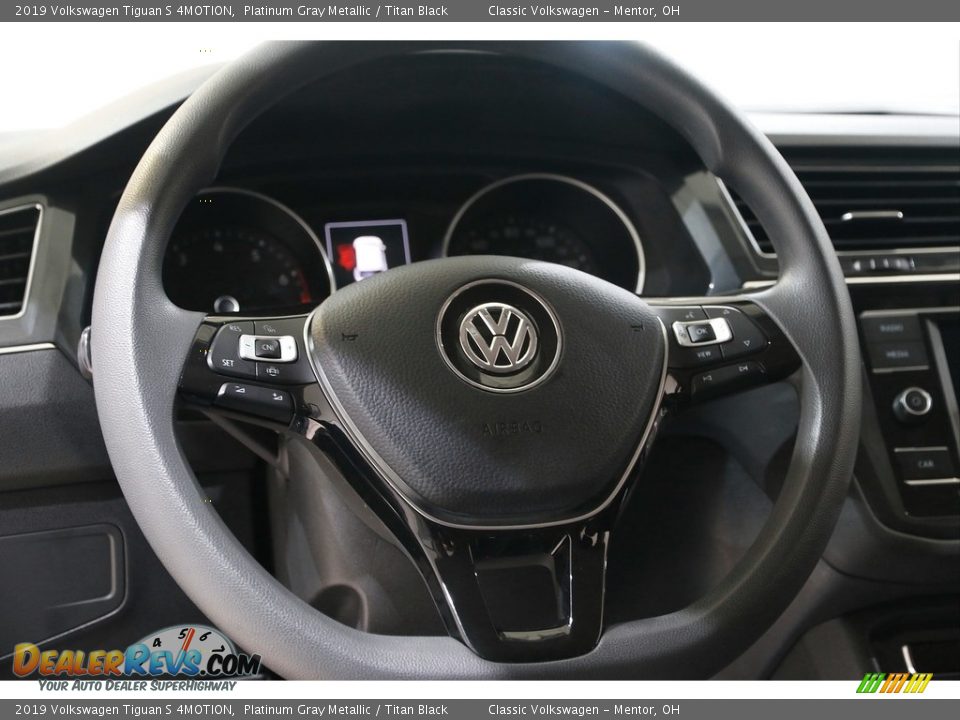 2019 Volkswagen Tiguan S 4MOTION Platinum Gray Metallic / Titan Black Photo #7