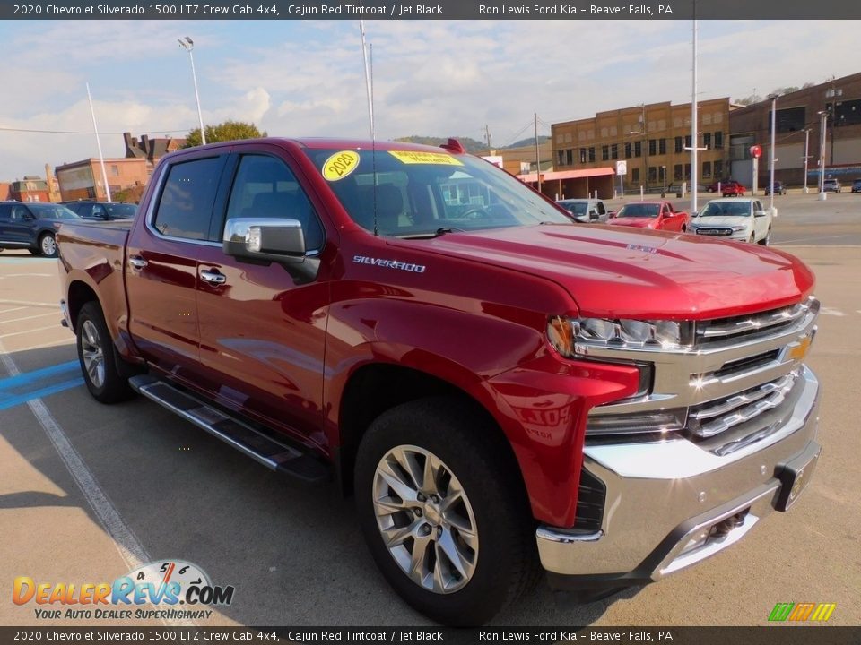 2020 Chevrolet Silverado 1500 LTZ Crew Cab 4x4 Cajun Red Tintcoat / Jet Black Photo #4