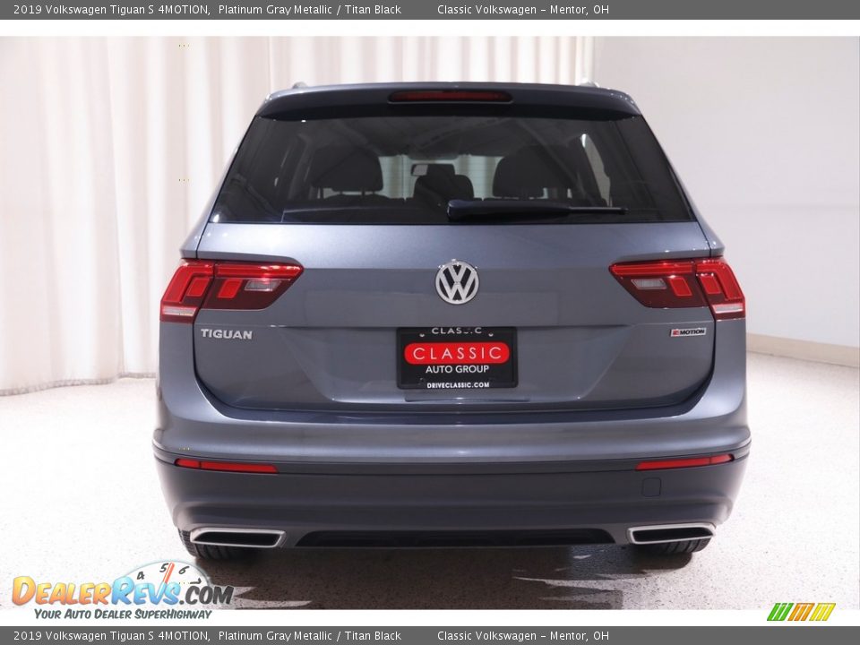 2019 Volkswagen Tiguan S 4MOTION Platinum Gray Metallic / Titan Black Photo #15