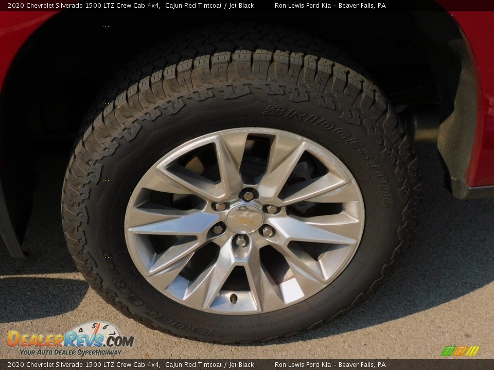 2020 Chevrolet Silverado 1500 LTZ Crew Cab 4x4 Cajun Red Tintcoat / Jet Black Photo #10