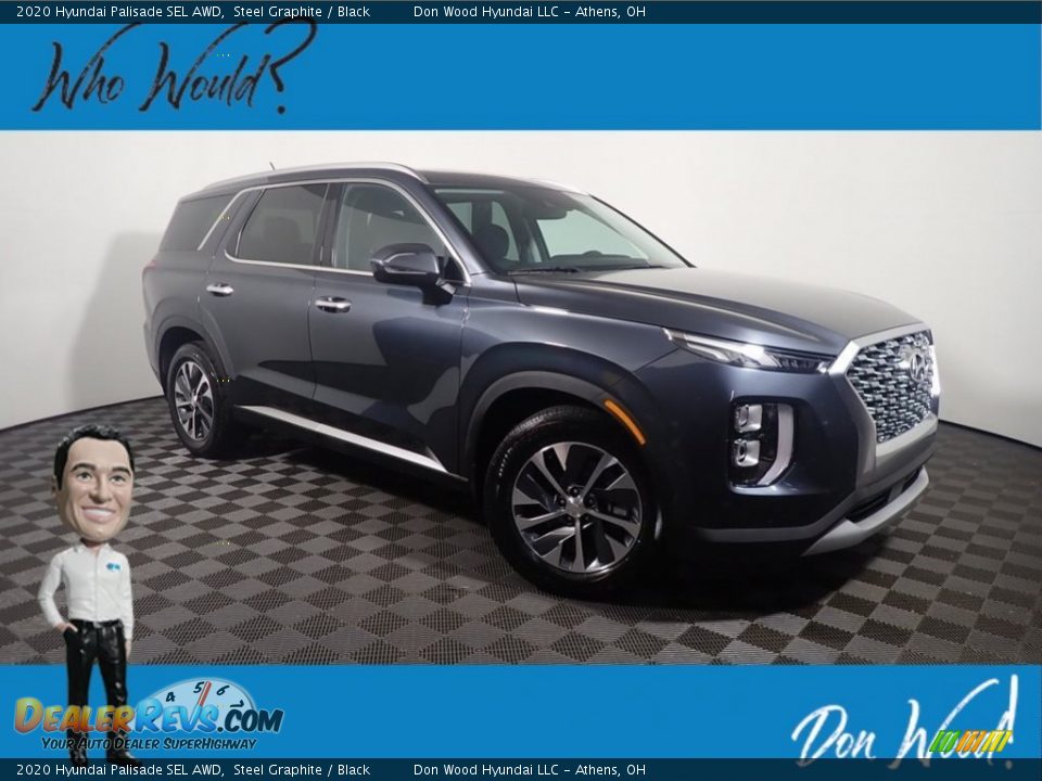 2020 Hyundai Palisade SEL AWD Steel Graphite / Black Photo #1