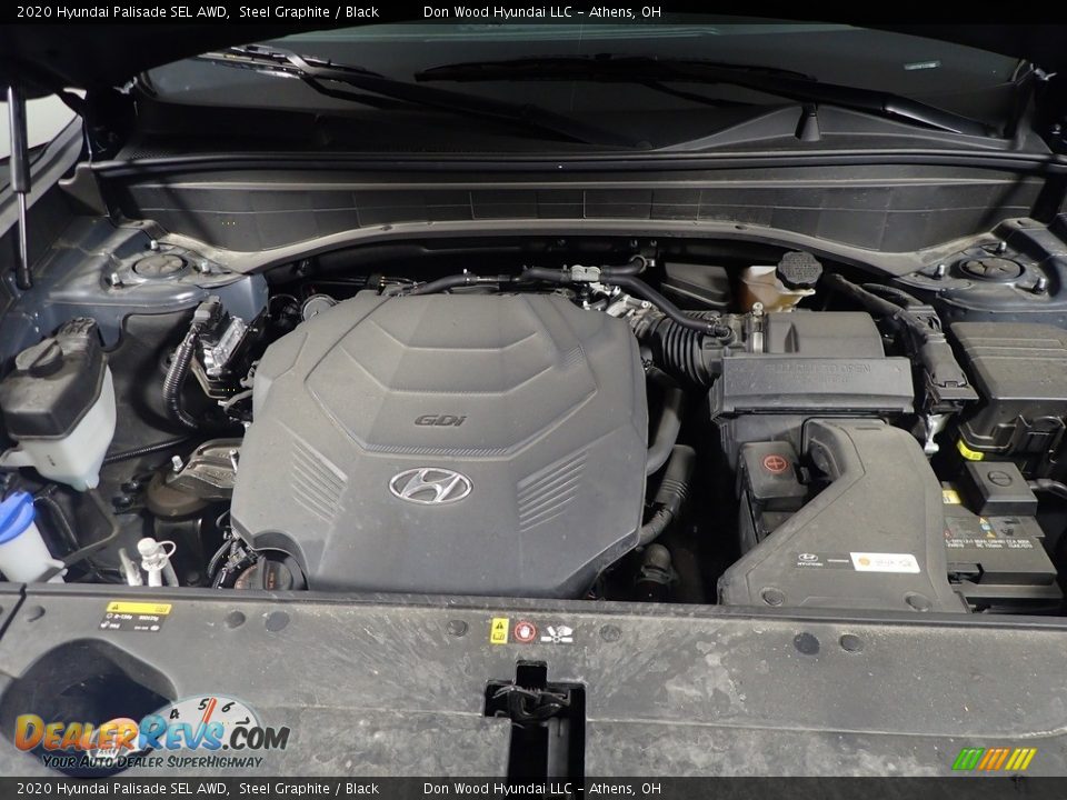 2020 Hyundai Palisade SEL AWD Steel Graphite / Black Photo #9