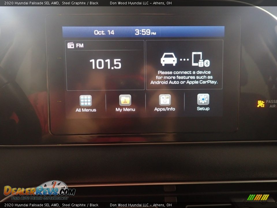 2020 Hyundai Palisade SEL AWD Steel Graphite / Black Photo #28