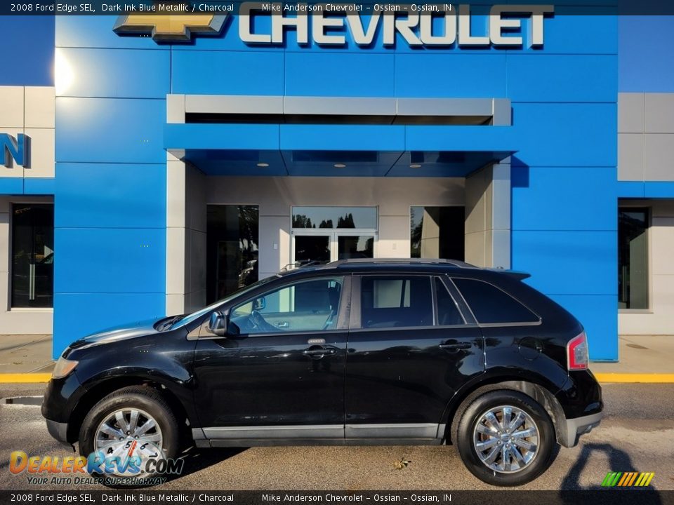 2008 Ford Edge SEL Dark Ink Blue Metallic / Charcoal Photo #1