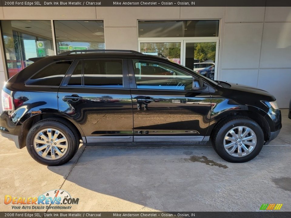 2008 Ford Edge SEL Dark Ink Blue Metallic / Charcoal Photo #3