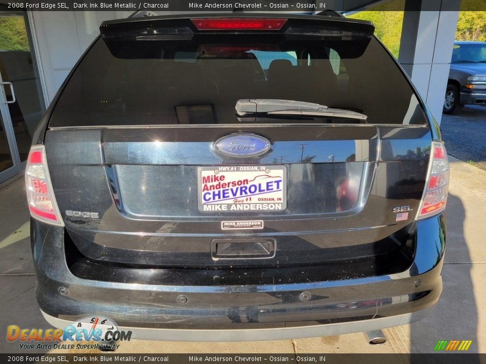 2008 Ford Edge SEL Dark Ink Blue Metallic / Charcoal Photo #5