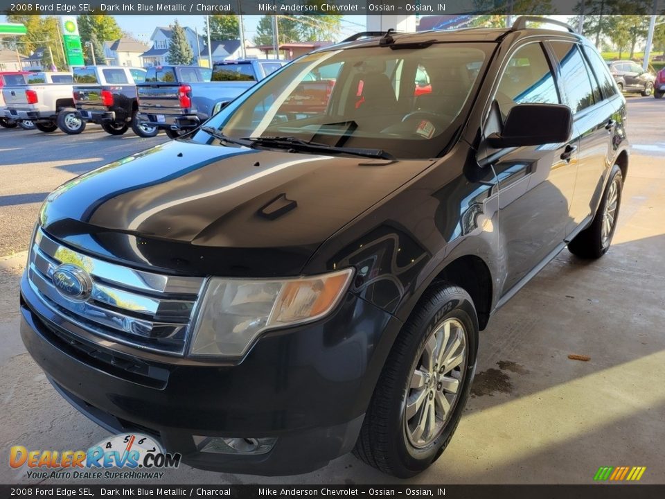 2008 Ford Edge SEL Dark Ink Blue Metallic / Charcoal Photo #8