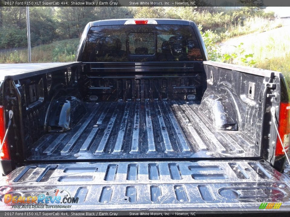 2017 Ford F150 XLT SuperCab 4x4 Shadow Black / Earth Gray Photo #8