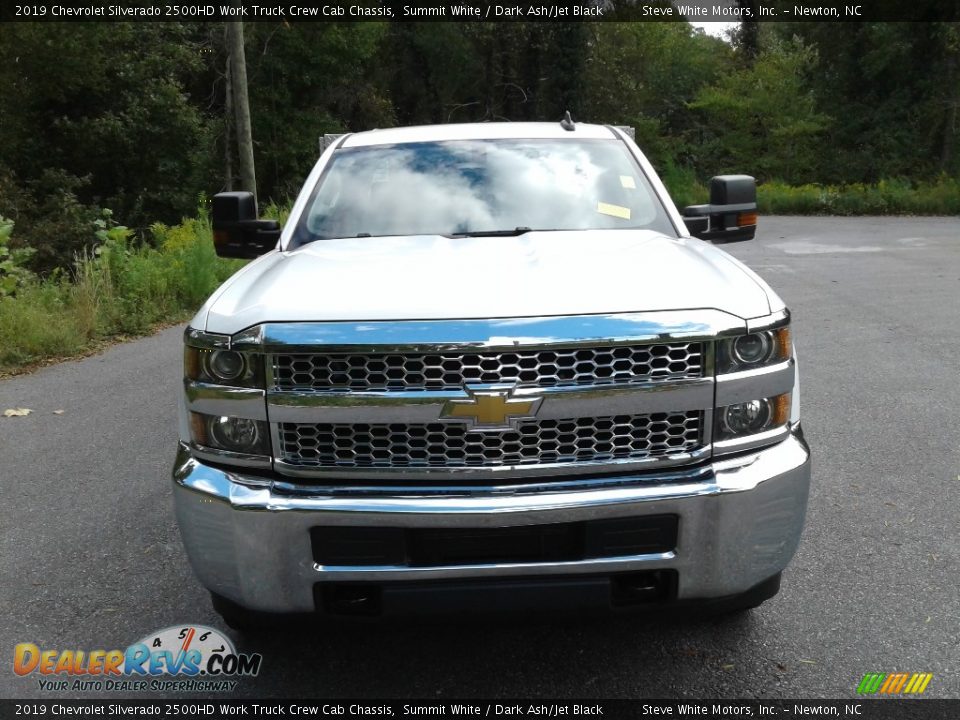 2019 Chevrolet Silverado 2500HD Work Truck Crew Cab Chassis Summit White / Dark Ash/Jet Black Photo #4