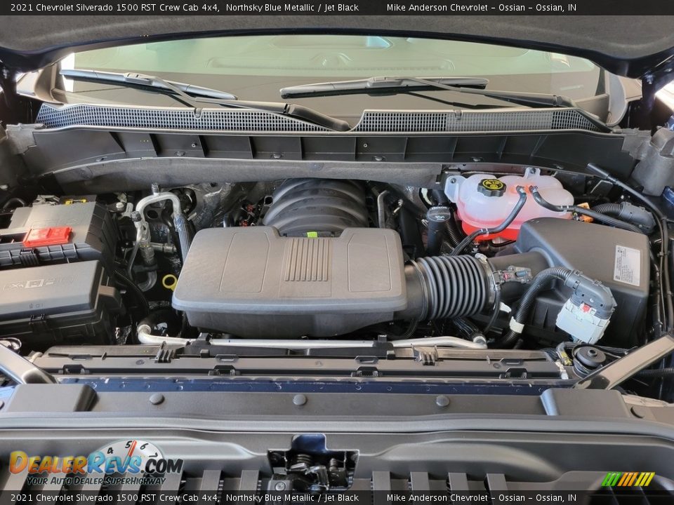 2021 Chevrolet Silverado 1500 RST Crew Cab 4x4 5.3 Liter DI OHV 16-Valve VVT V8 Engine Photo #10