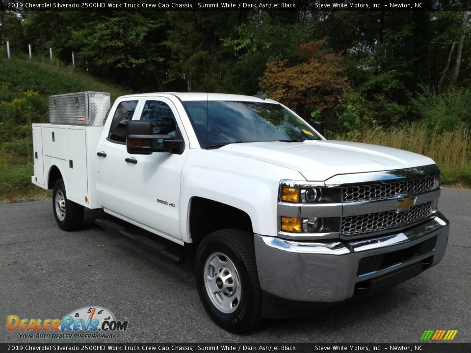 2019 Chevrolet Silverado 2500HD Work Truck Crew Cab Chassis Summit White / Dark Ash/Jet Black Photo #5