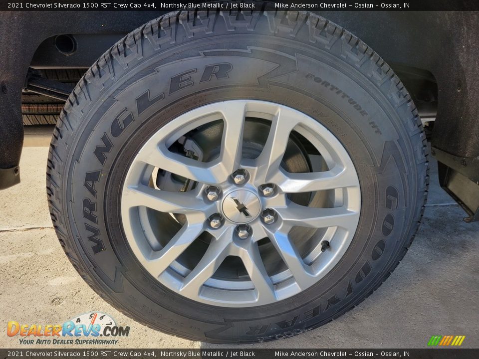 2021 Chevrolet Silverado 1500 RST Crew Cab 4x4 Wheel Photo #12