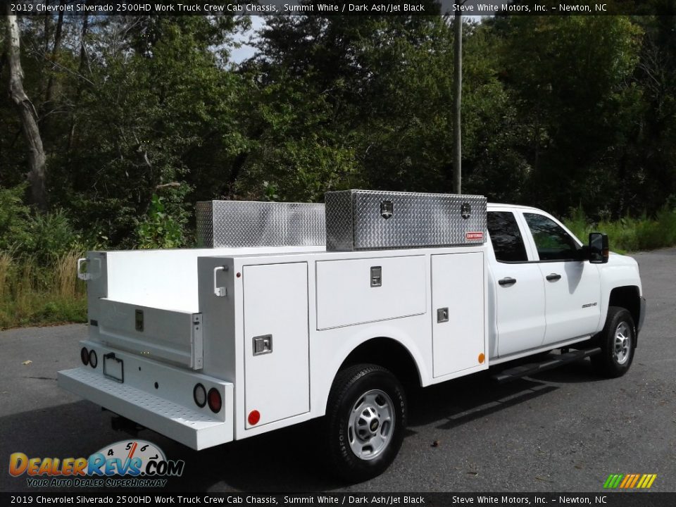 2019 Chevrolet Silverado 2500HD Work Truck Crew Cab Chassis Summit White / Dark Ash/Jet Black Photo #7