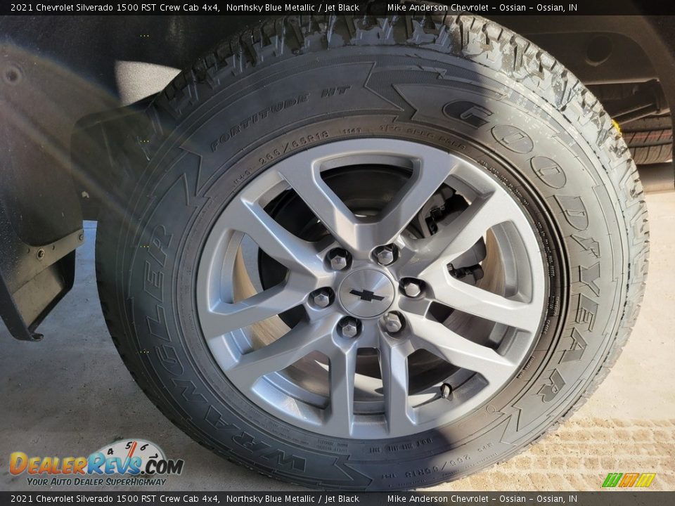 2021 Chevrolet Silverado 1500 RST Crew Cab 4x4 Wheel Photo #13