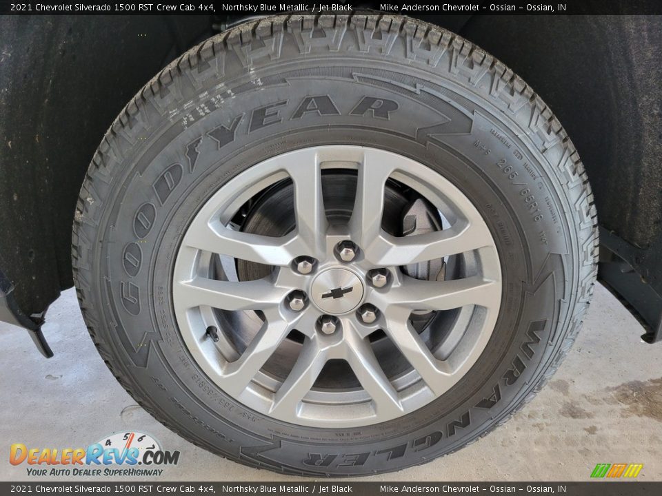 2021 Chevrolet Silverado 1500 RST Crew Cab 4x4 Wheel Photo #14