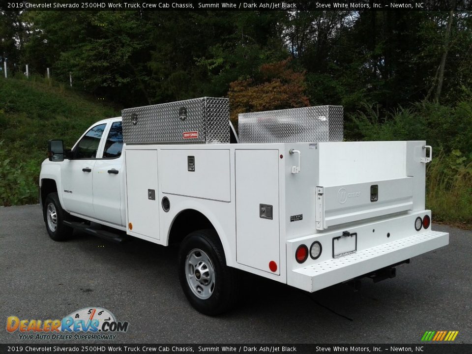 2019 Chevrolet Silverado 2500HD Work Truck Crew Cab Chassis Summit White / Dark Ash/Jet Black Photo #11