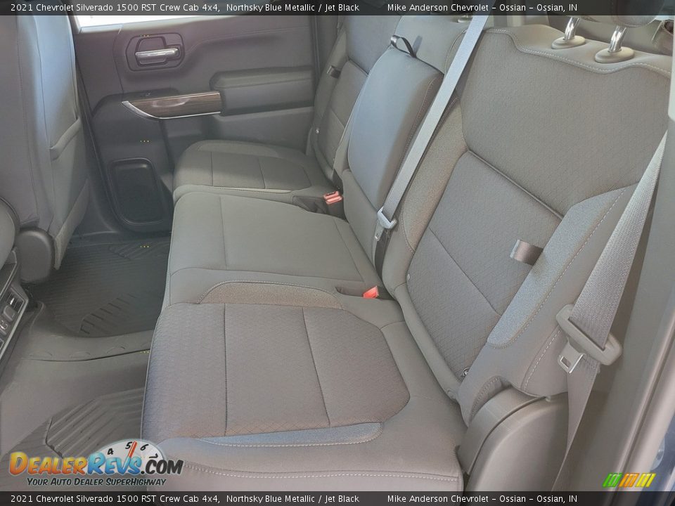 2021 Chevrolet Silverado 1500 RST Crew Cab 4x4 Northsky Blue Metallic / Jet Black Photo #18