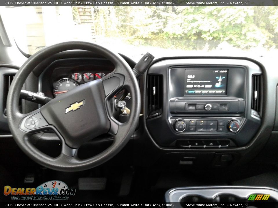 2019 Chevrolet Silverado 2500HD Work Truck Crew Cab Chassis Summit White / Dark Ash/Jet Black Photo #19