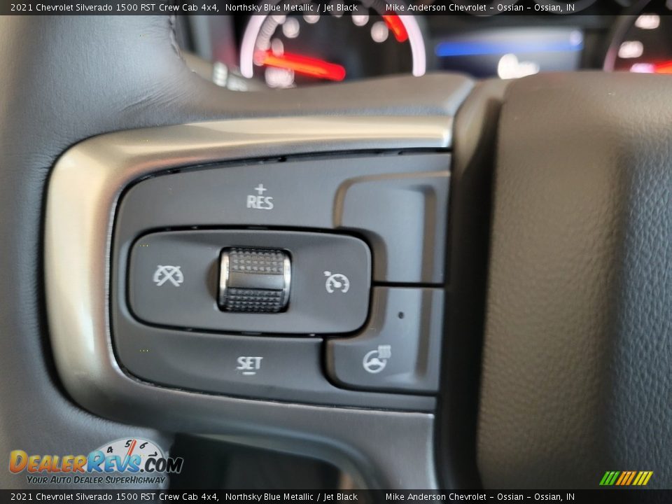 2021 Chevrolet Silverado 1500 RST Crew Cab 4x4 Steering Wheel Photo #29