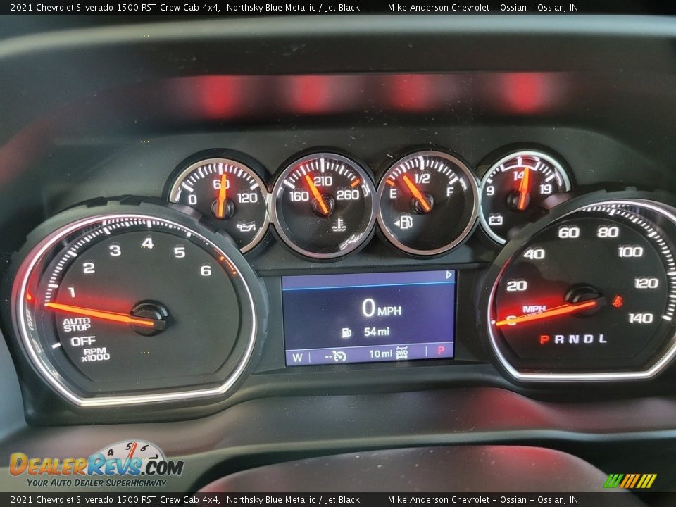 2021 Chevrolet Silverado 1500 RST Crew Cab 4x4 Gauges Photo #31