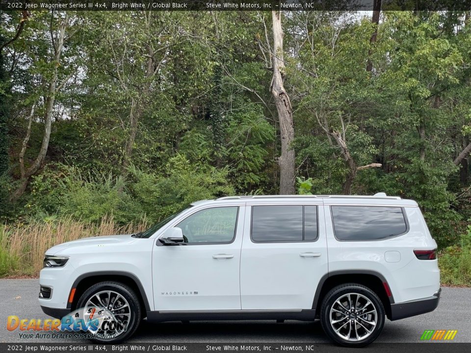 Bright White 2022 Jeep Wagoneer Series III 4x4 Photo #1