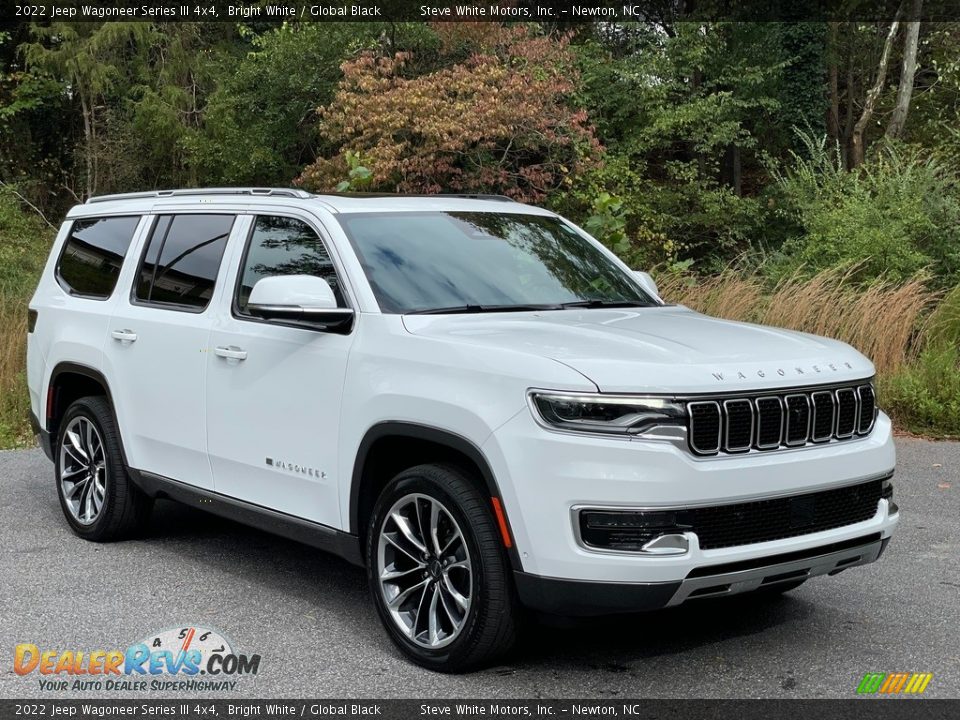 Bright White 2022 Jeep Wagoneer Series III 4x4 Photo #6