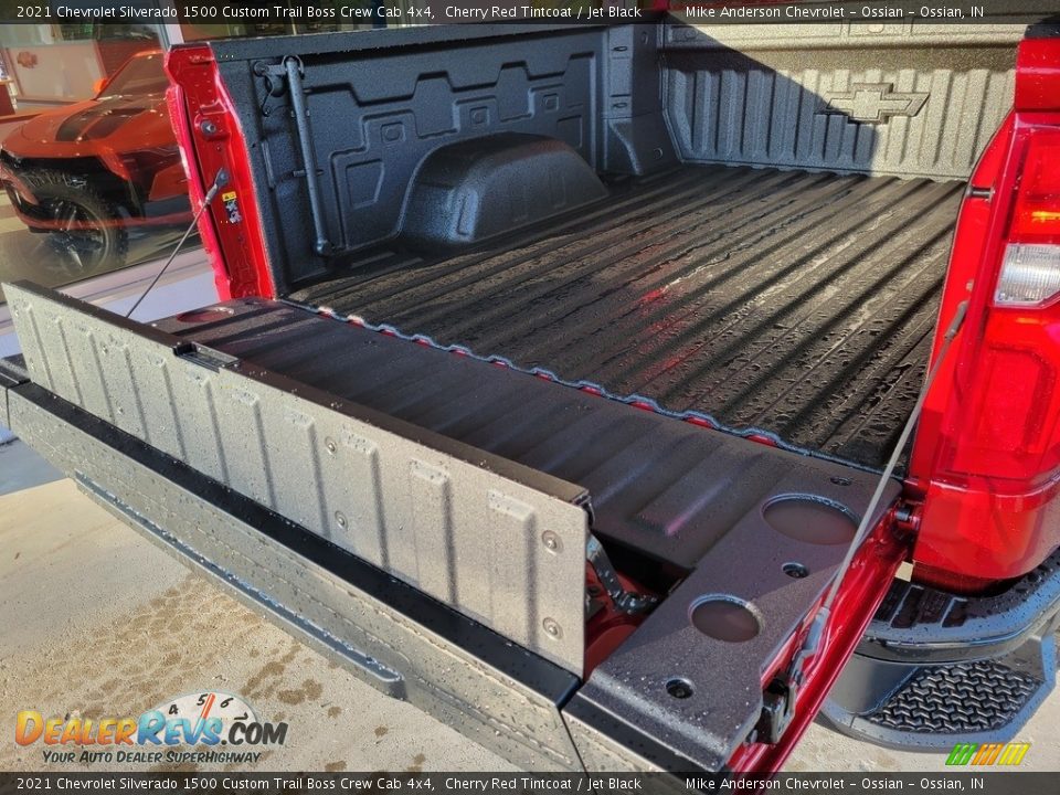 2021 Chevrolet Silverado 1500 Custom Trail Boss Crew Cab 4x4 Cherry Red Tintcoat / Jet Black Photo #7