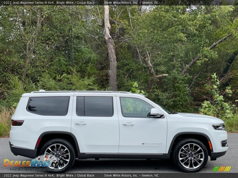 Bright White 2022 Jeep Wagoneer Series III 4x4 Photo #7