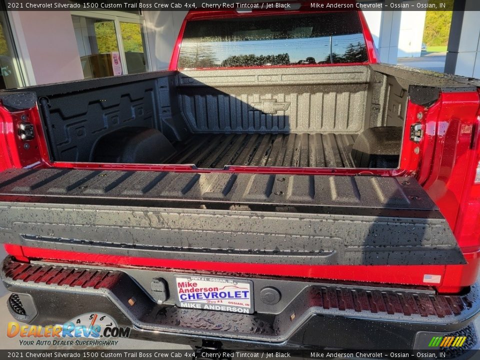 2021 Chevrolet Silverado 1500 Custom Trail Boss Crew Cab 4x4 Cherry Red Tintcoat / Jet Black Photo #8