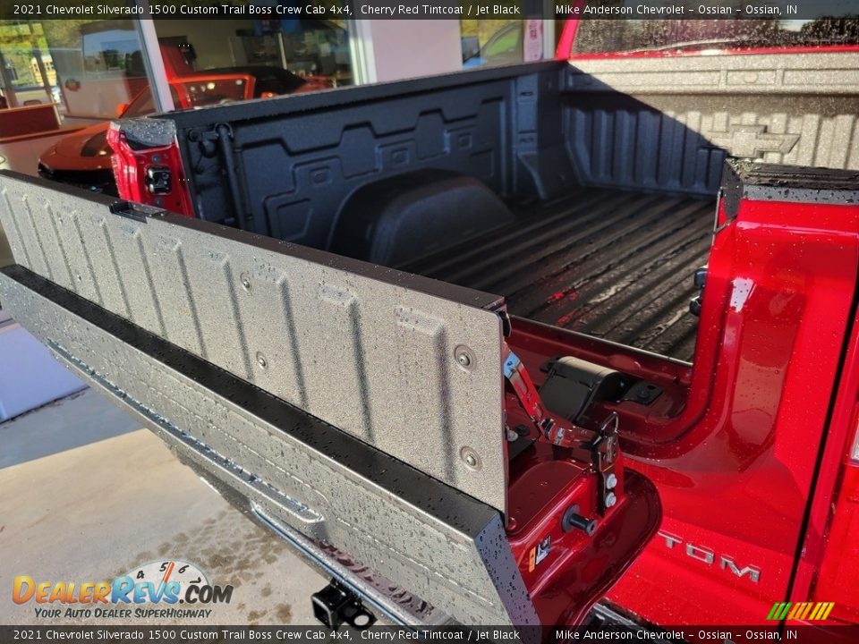 2021 Chevrolet Silverado 1500 Custom Trail Boss Crew Cab 4x4 Cherry Red Tintcoat / Jet Black Photo #9
