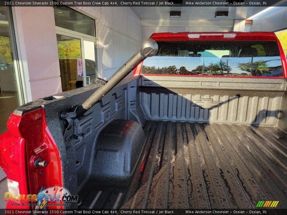 2021 Chevrolet Silverado 1500 Custom Trail Boss Crew Cab 4x4 Cherry Red Tintcoat / Jet Black Photo #10