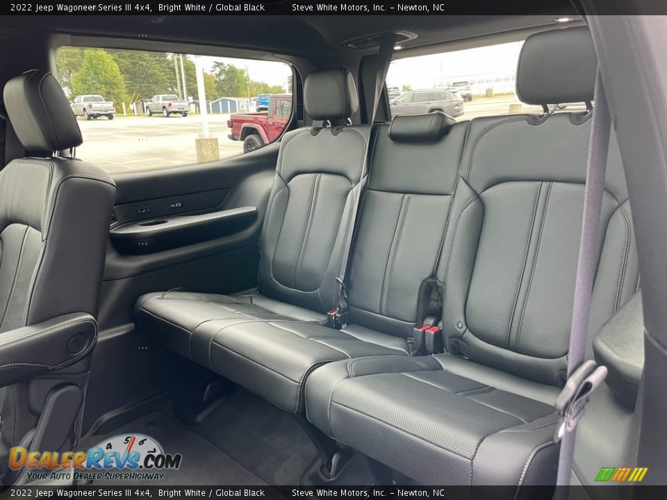 Rear Seat of 2022 Jeep Wagoneer Series III 4x4 Photo #20
