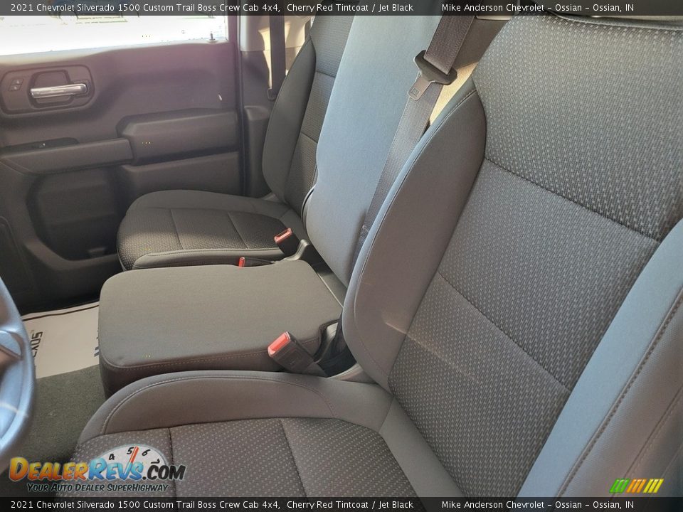 2021 Chevrolet Silverado 1500 Custom Trail Boss Crew Cab 4x4 Cherry Red Tintcoat / Jet Black Photo #20