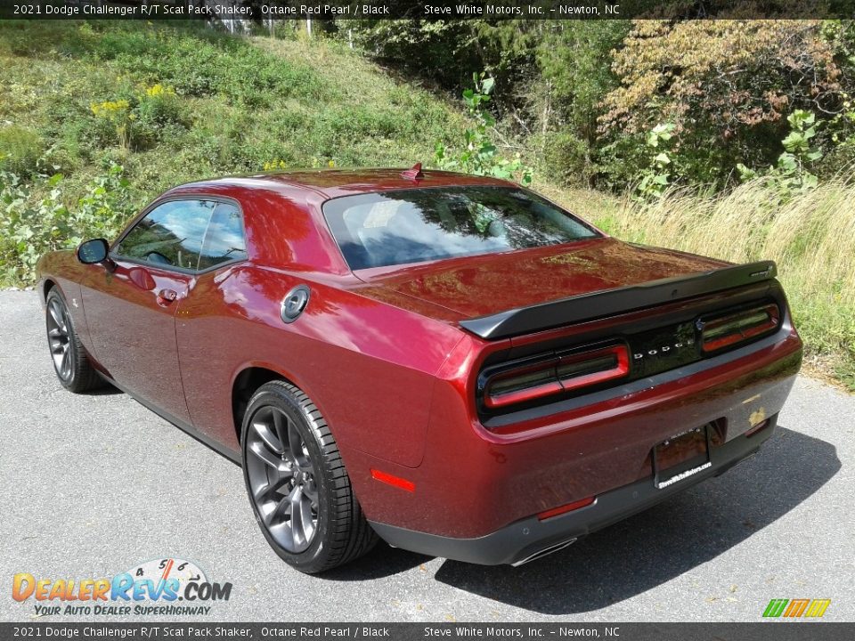 2021 Dodge Challenger R/T Scat Pack Shaker Octane Red Pearl / Black Photo #8