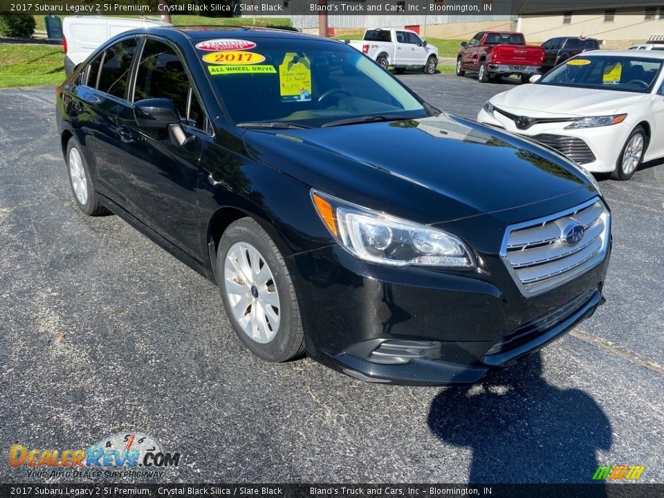 2017 Subaru Legacy 2.5i Premium Crystal Black Silica / Slate Black Photo #4