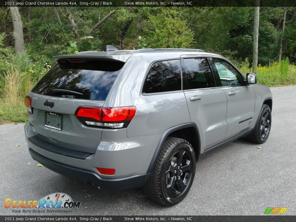 2021 Jeep Grand Cherokee Laredo 4x4 Sting-Gray / Black Photo #6