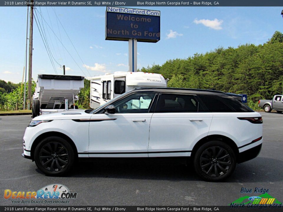 2018 Land Rover Range Rover Velar R Dynamic SE Fuji White / Ebony Photo #2