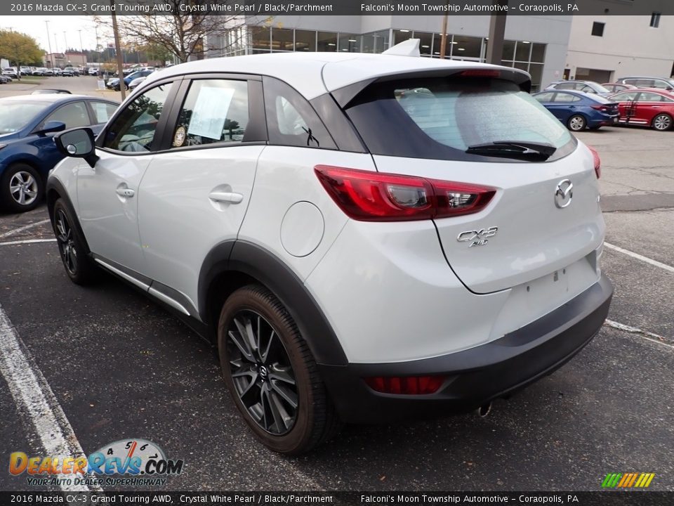 2016 Mazda CX-3 Grand Touring AWD Crystal White Pearl / Black/Parchment Photo #2