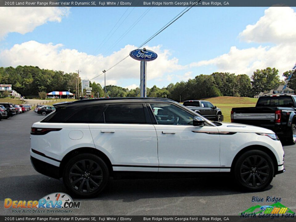 2018 Land Rover Range Rover Velar R Dynamic SE Fuji White / Ebony Photo #6