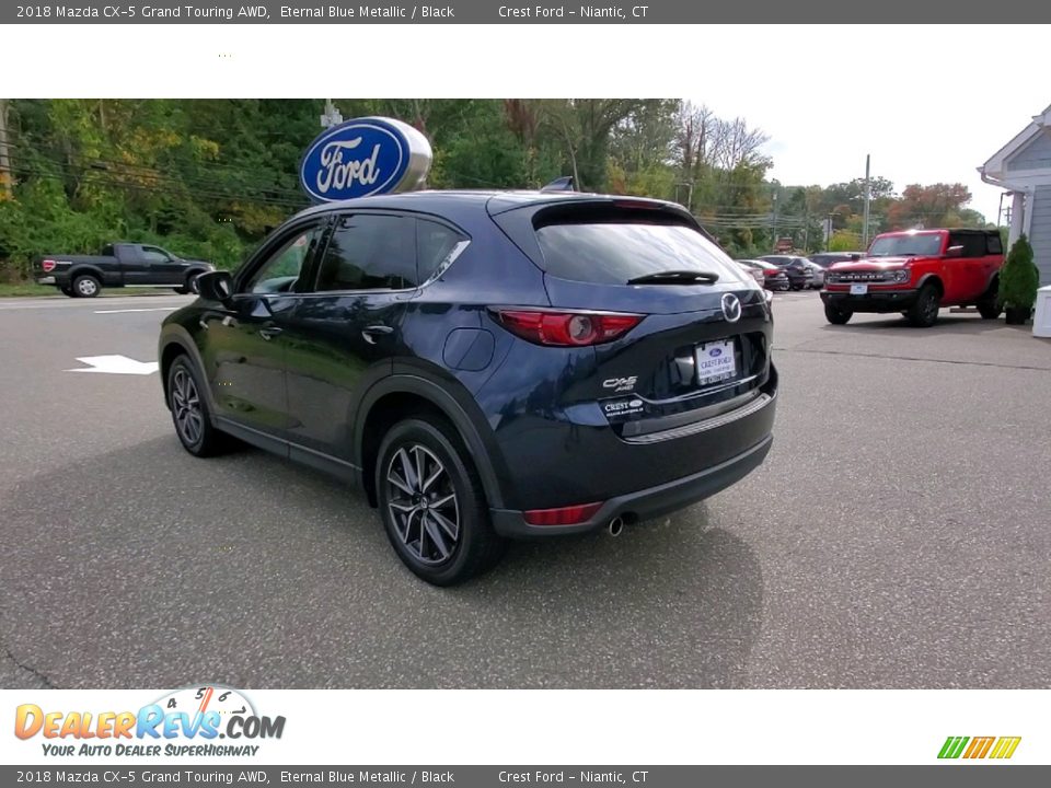 2018 Mazda CX-5 Grand Touring AWD Eternal Blue Metallic / Black Photo #5