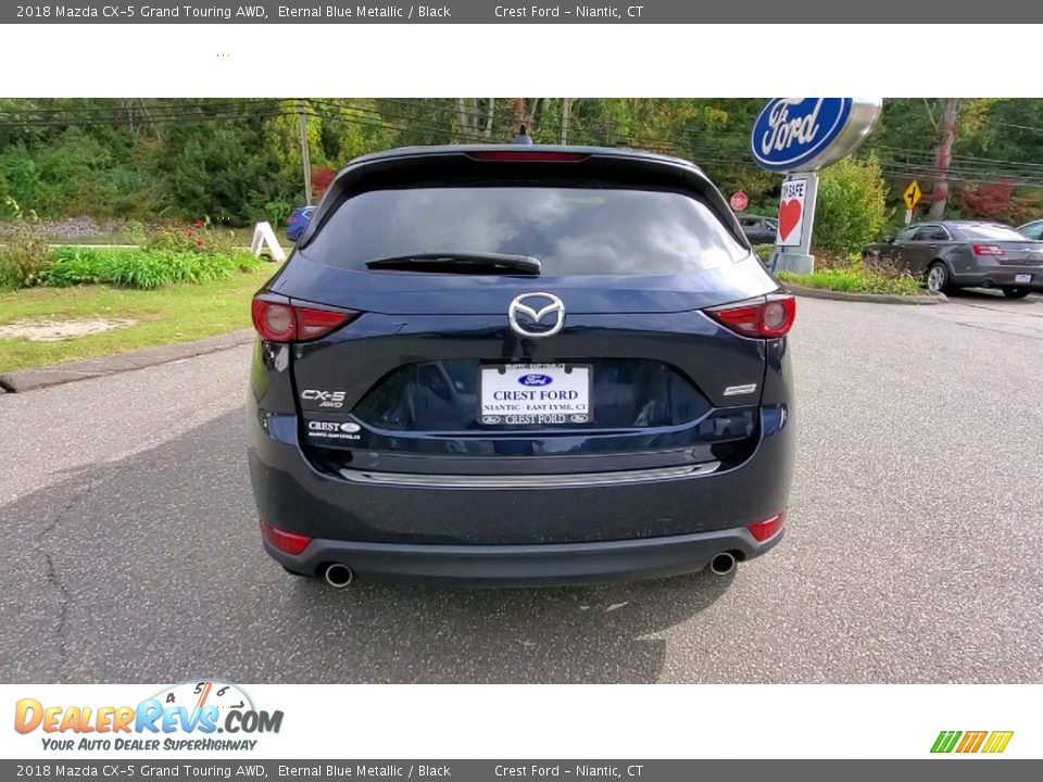 2018 Mazda CX-5 Grand Touring AWD Eternal Blue Metallic / Black Photo #6