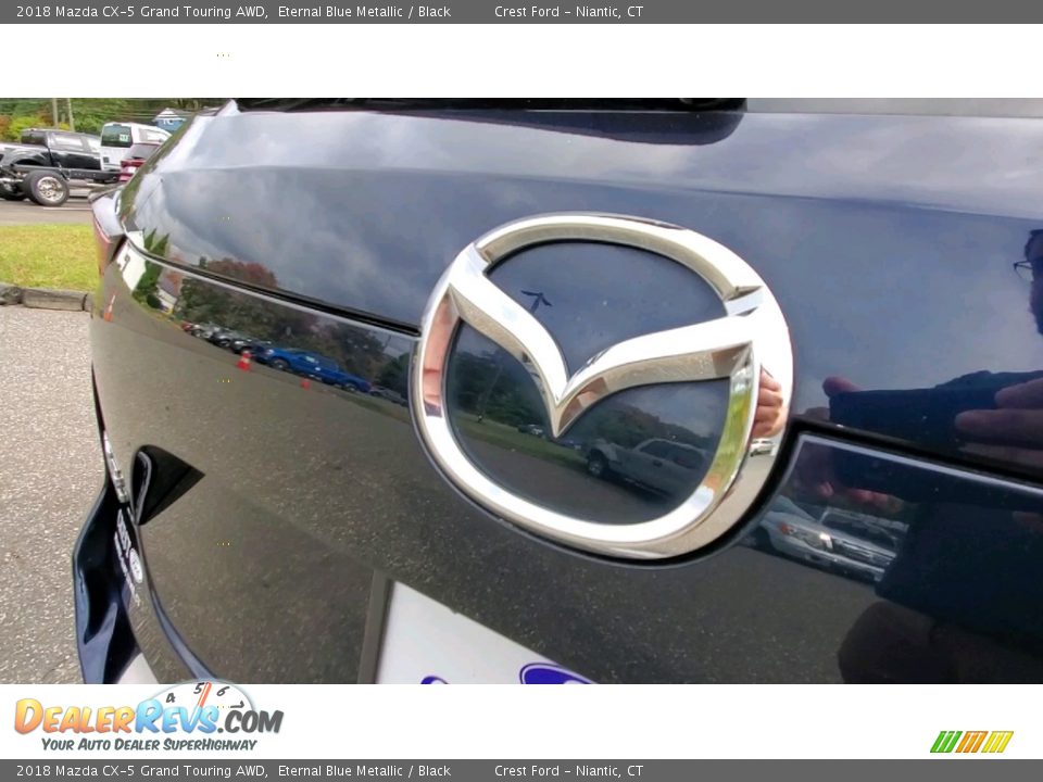2018 Mazda CX-5 Grand Touring AWD Eternal Blue Metallic / Black Photo #9