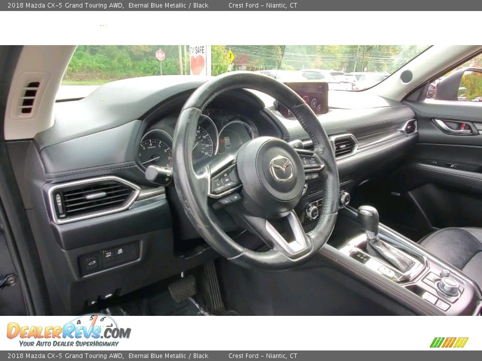 2018 Mazda CX-5 Grand Touring AWD Eternal Blue Metallic / Black Photo #11