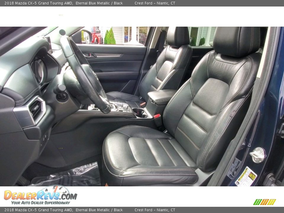 2018 Mazda CX-5 Grand Touring AWD Eternal Blue Metallic / Black Photo #12