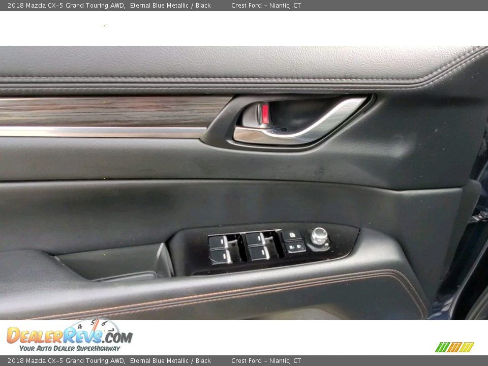 2018 Mazda CX-5 Grand Touring AWD Eternal Blue Metallic / Black Photo #13