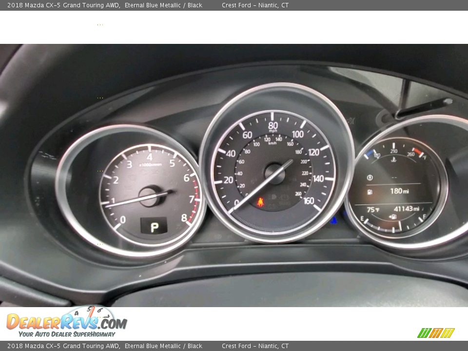 2018 Mazda CX-5 Grand Touring AWD Eternal Blue Metallic / Black Photo #14