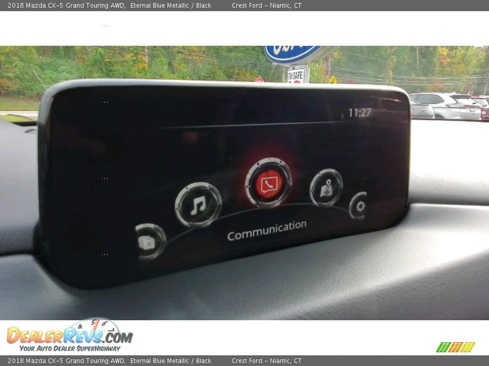2018 Mazda CX-5 Grand Touring AWD Eternal Blue Metallic / Black Photo #15