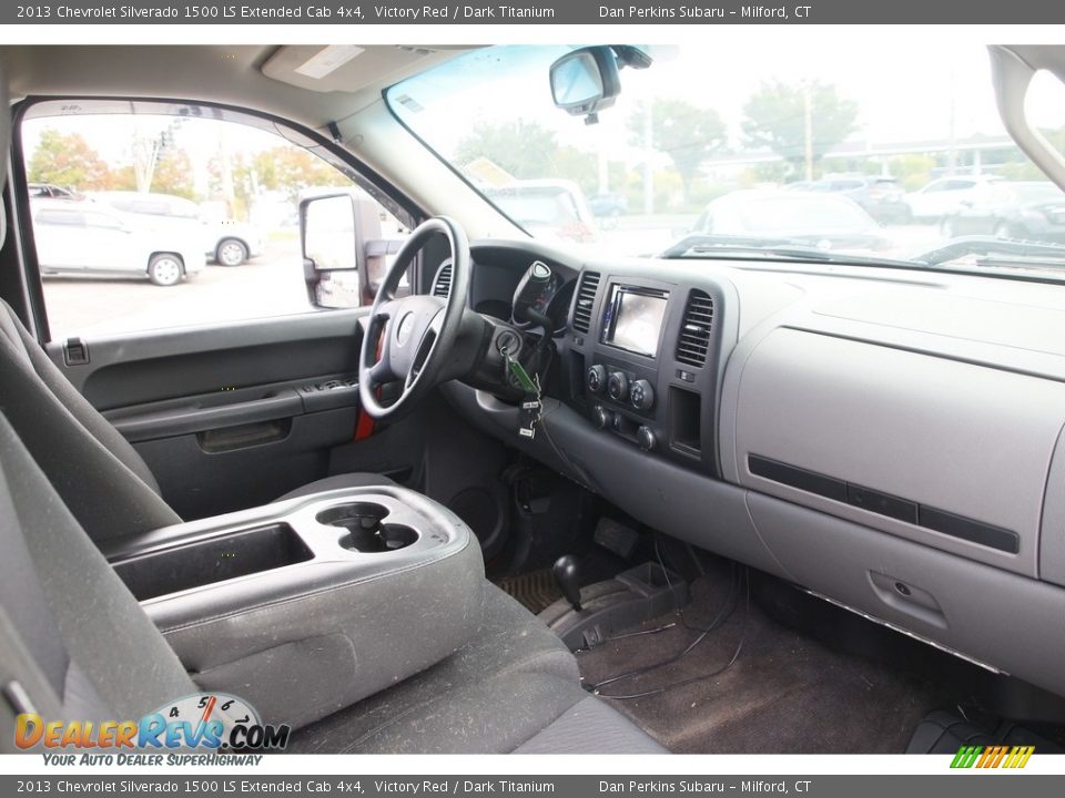 2013 Chevrolet Silverado 1500 LS Extended Cab 4x4 Victory Red / Dark Titanium Photo #13